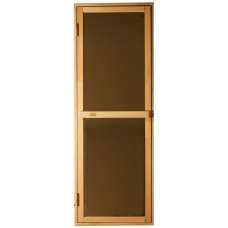 Дверь для бани и сауны Tesli Bravo sateen 70X190
