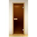 Двери Sauna Market 80x210 Бронза